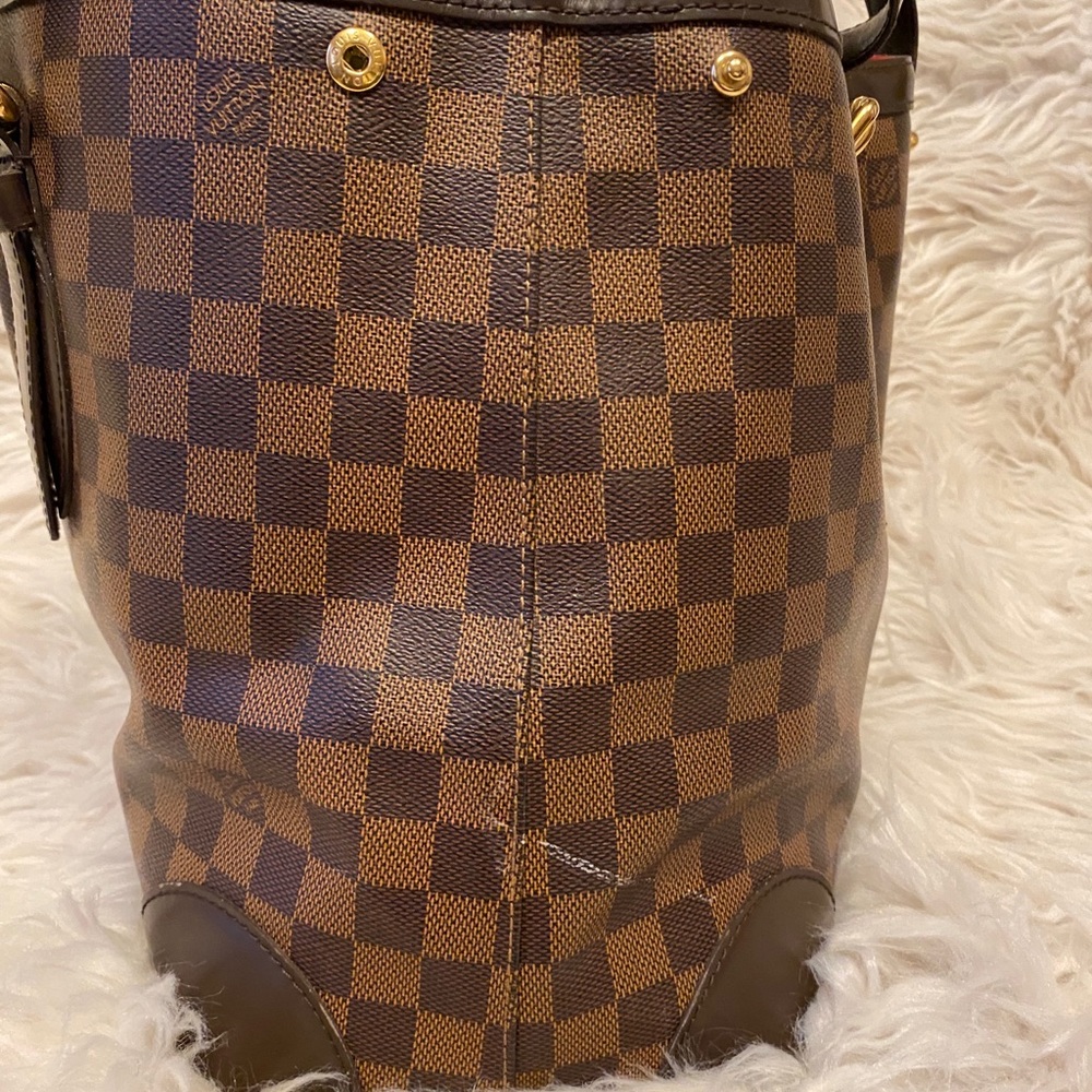 💯 Rare Louis Vuitton Damier Hampstead MM Bag! - Picture 5 of 16